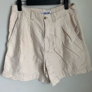Cherokee High Waisted Linen Shorts Size 12